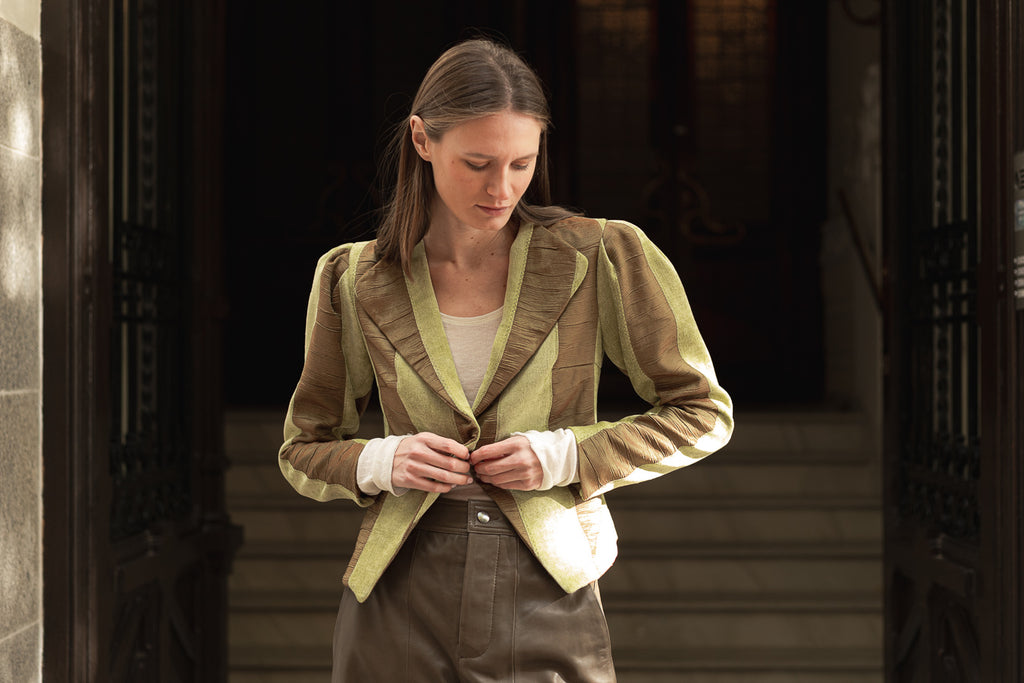 Chaqueta Soma Pistacho