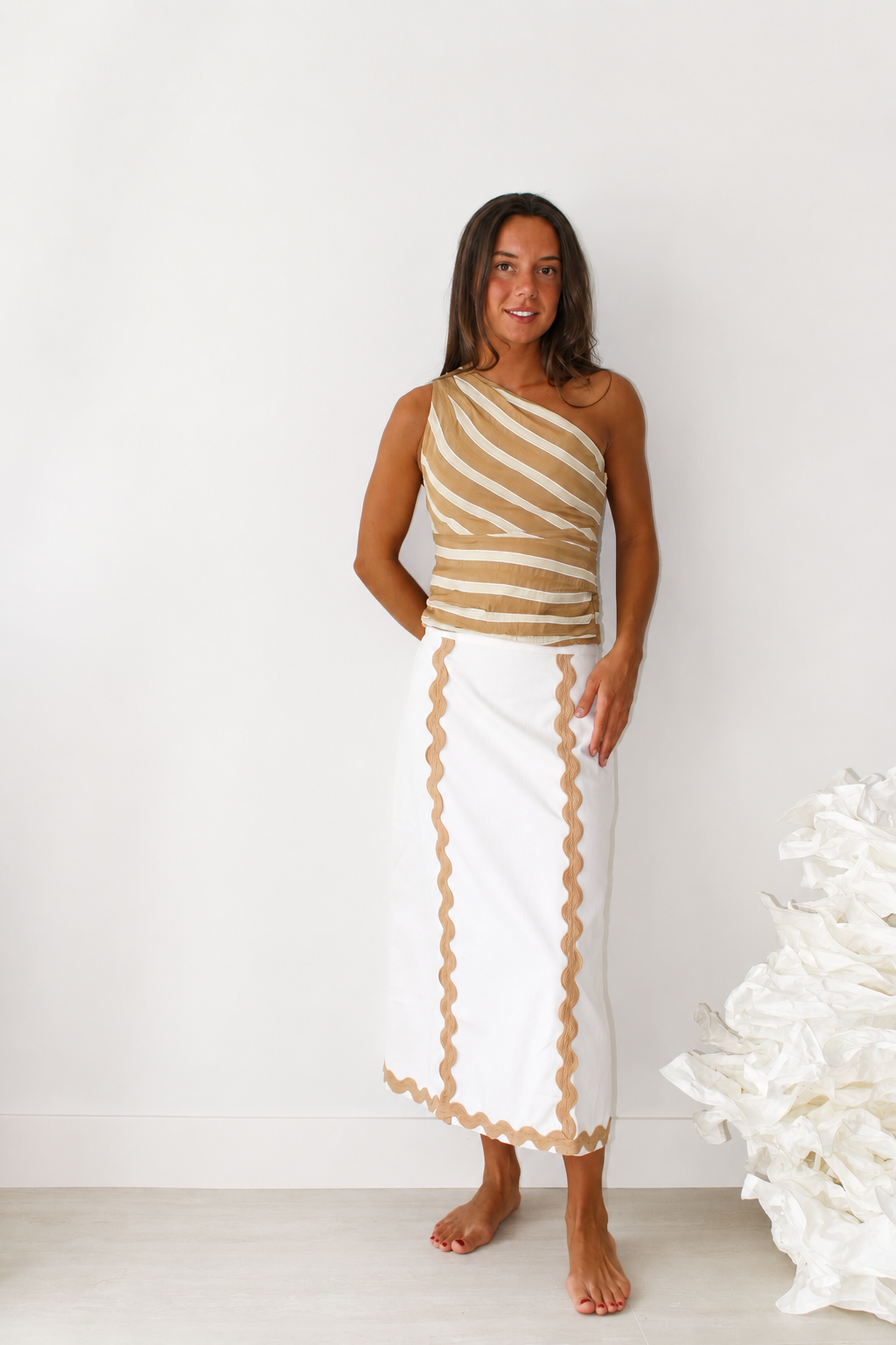 Falda Sinu Beige