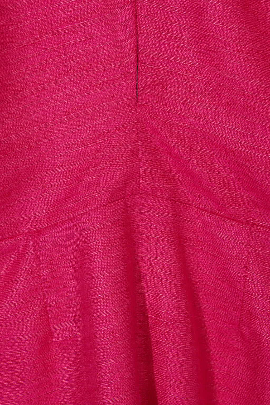 Vestido Khadi Rosa Fúcsia 100% Algodón