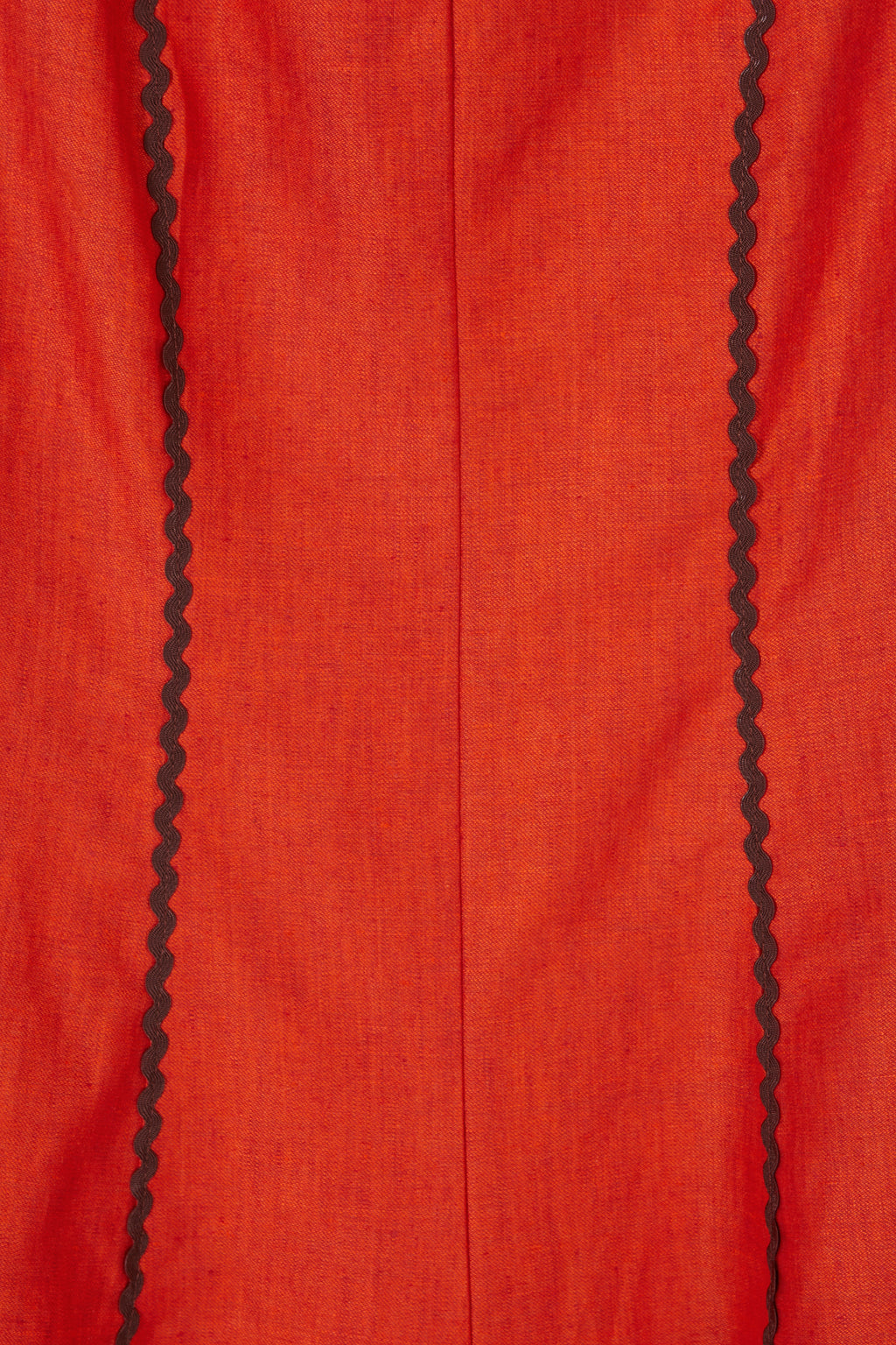 Vestido Kasauli Naranja 100% Lino