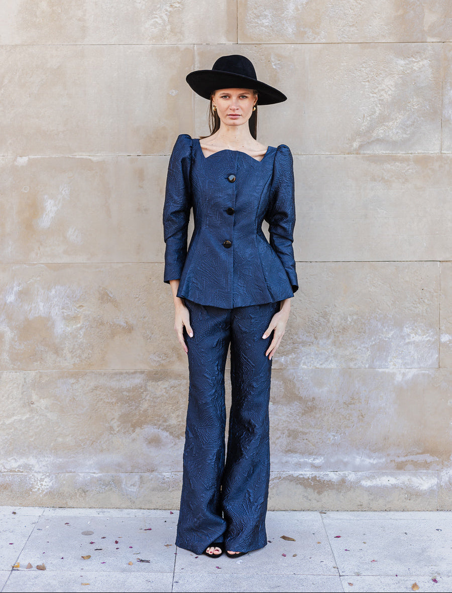 Traje de Chaqueta Gálata Azul Noche