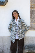 Chaqueta Dall Geométrica Verde