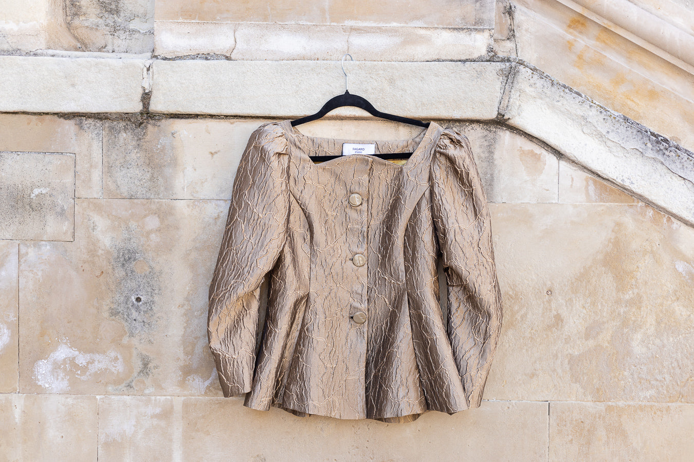 Traje de Chaqueta Gálata Champagne