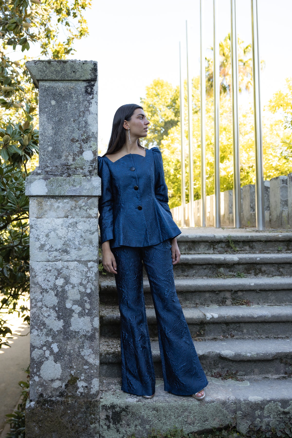 Traje de Chaqueta Gálata Azul Noche