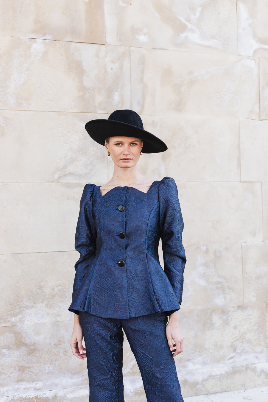 Traje de Chaqueta Gálata Azul Noche