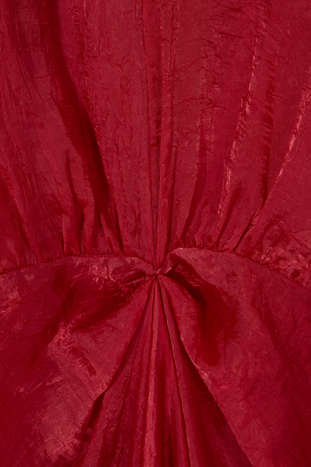 Vestido Varkala Rojo Seda