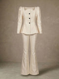 Traje de Chaqueta Gálata Blanco
